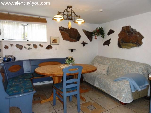 Dining area in apartment